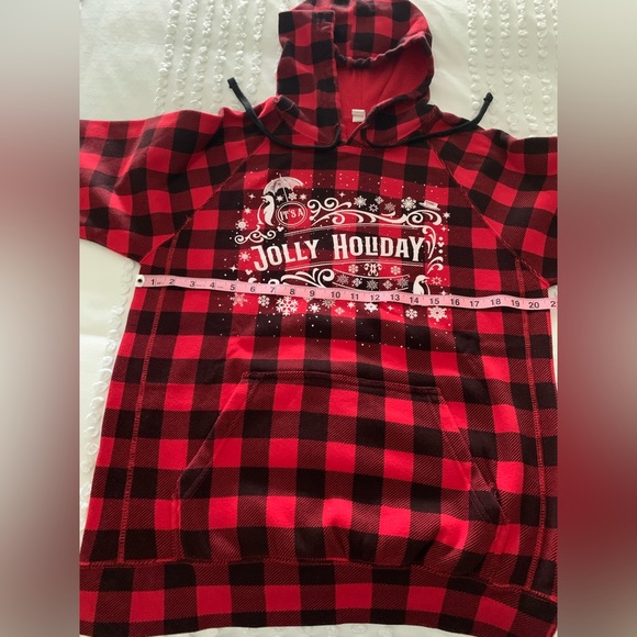 Disney Themed Christmas Sweatshirt Size Med Worn One Time Only Great for 🎄 - Picture 3 of 8